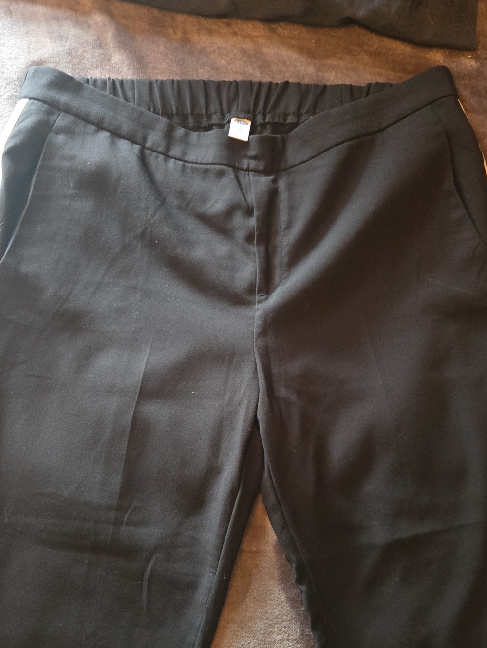 Old Navy Black Pull-On Pants with Elastic Waist